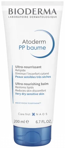 BIODERMA tootepilt, Atoderm PP Baume 200ml, nutrition balm for dry skin
