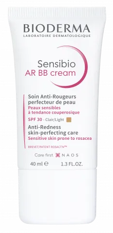 BIODERMA tootepilt, Sensibio AR BB cream 40ml, cream for redness skin